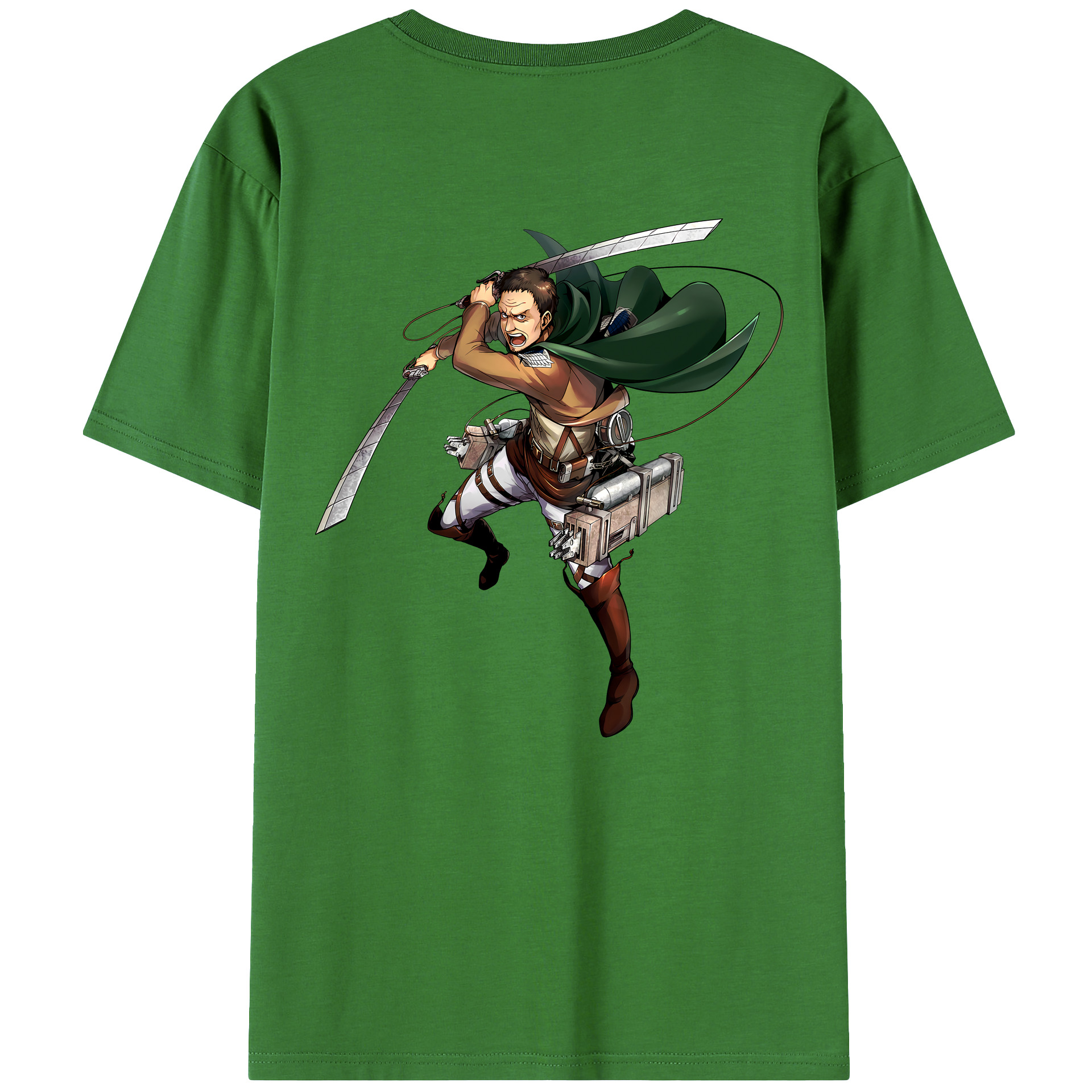 （画像用） 進撃の巨人 Attack on Titan レディース半袖Tシャツ(バックプリント)